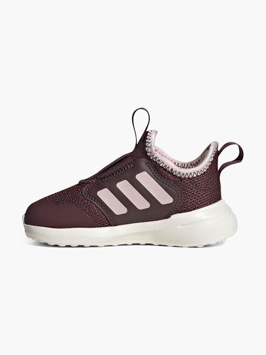 buty do biegania adidas tensaur comfort ac i trainer ciemno-czerwone rico