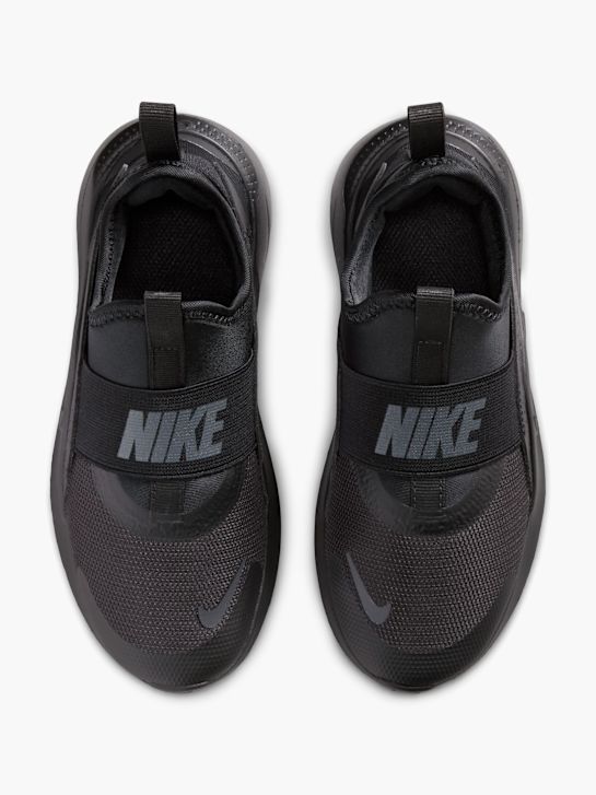 buty do biegania nike flex runner 4 ps slip-on trainer czarne rico
