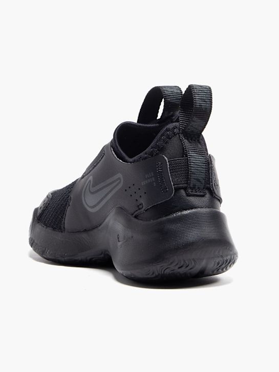 buty do biegania nike flex runner 3 slip-on trainer czarny rico