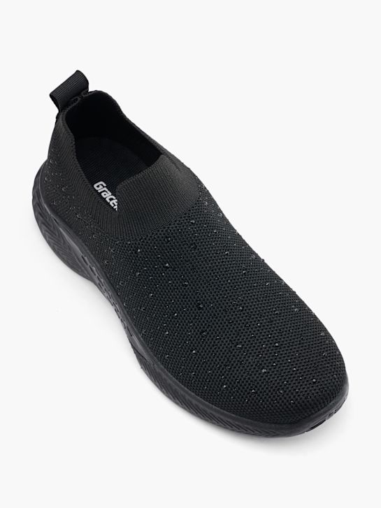 buty do biegania-слипоны graceland w kolorze czarnym rico