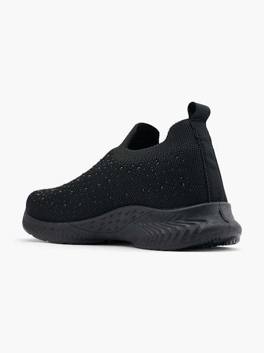 buty do biegania-слипоны graceland w kolorze czarnym rico
