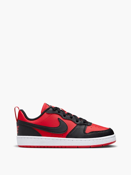 nike court borough low recraft trainer czerwony ДЕЙХМАНН