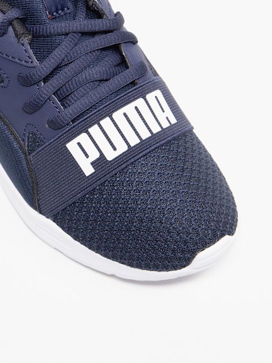 puma wired run ps trainer niebieski ДЕЙХМАНН