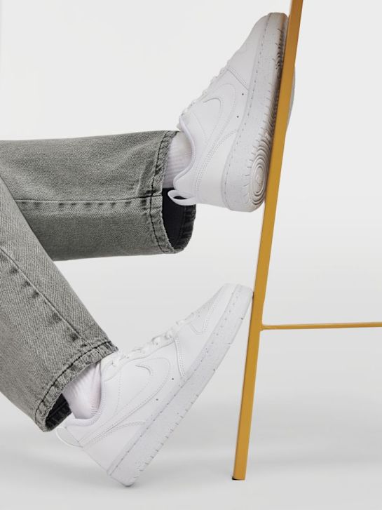nike court borough low recraft trainer biały ДЕЙХМАНН