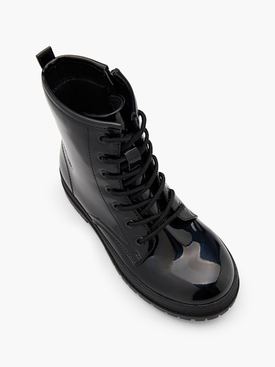 buty sznurowane graceland w kolorze czarnym rico