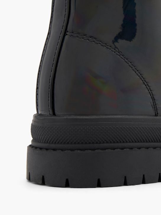buty sznurowane graceland w kolorze czarnym rico