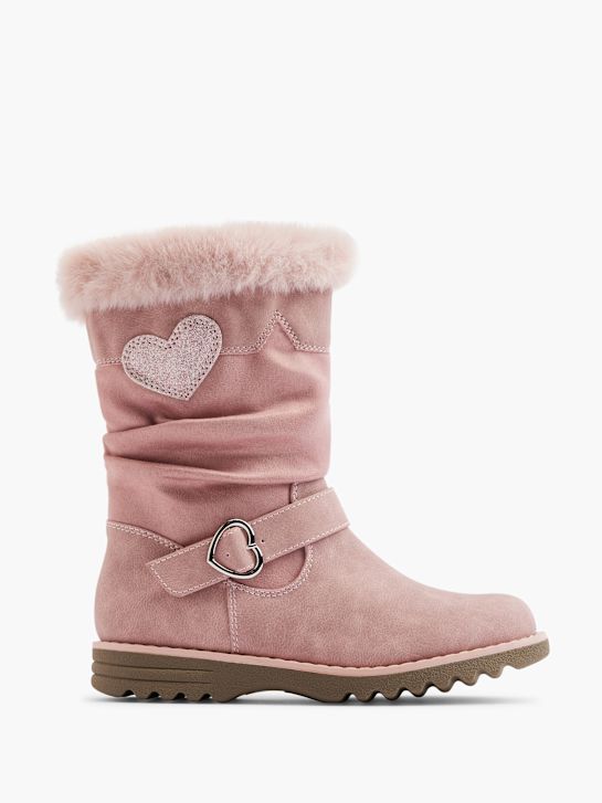 buty do kolan graceland różowy rico