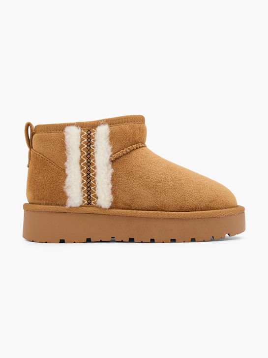 zimowe buty graceland kolor brązowy rico