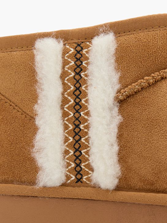 zimowe buty graceland kolor brązowy rico