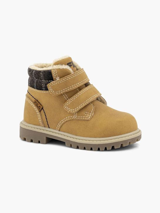 zimowe buty fila kolor beżowy rico