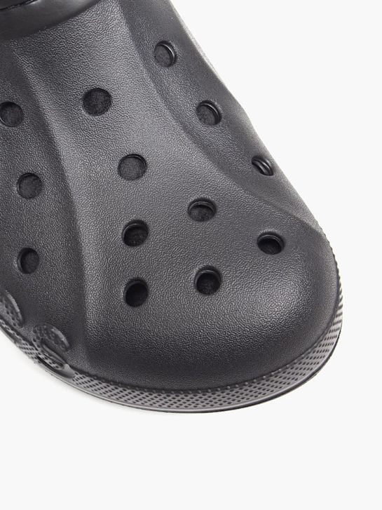 drewniaki na podszewce crocs baya w kolorze czarnym rico
