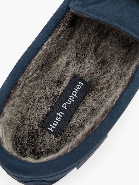 kapcie z zamkniętą oparciem hush puppies niebieski rico