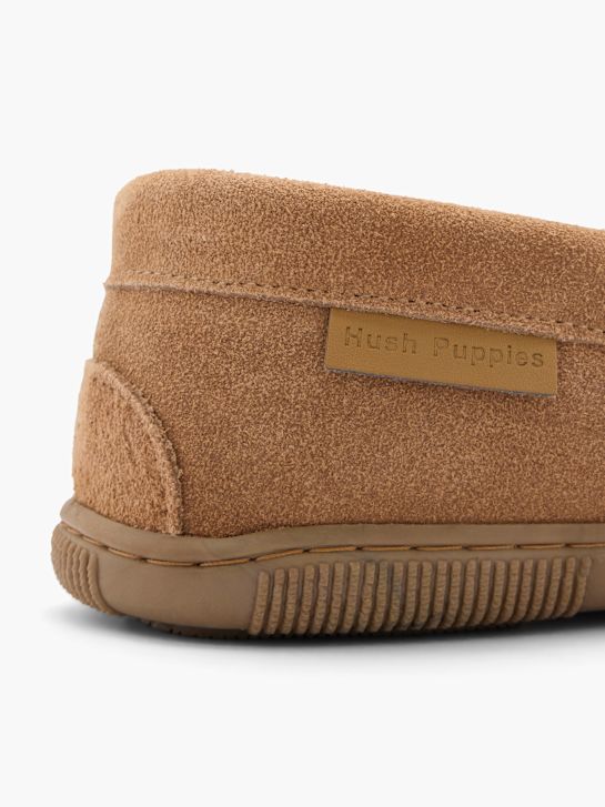 kapcie z zamkniętą oparciem hush puppies beżowy rico