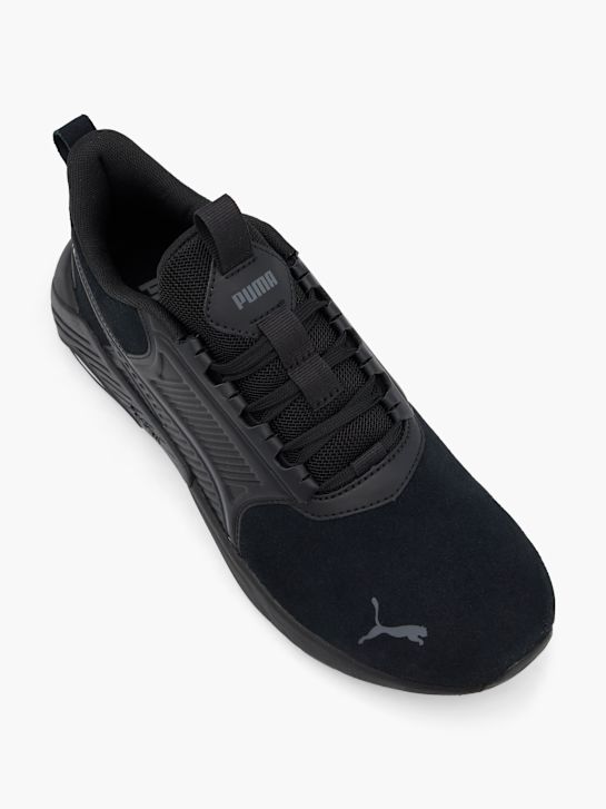 buty do biegania-слипоны puma x-cell nova fs z zamszu w kolorze czarnym rico