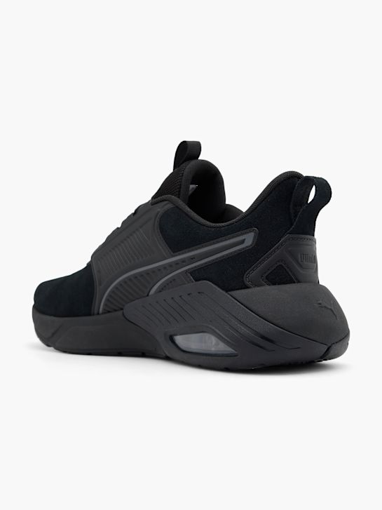 buty do biegania-слипоны puma x-cell nova fs z zamszu w kolorze czarnym rico