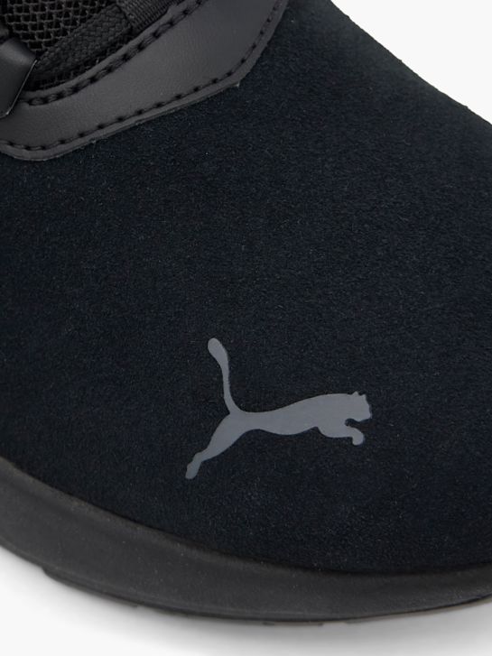 buty do biegania-слипоны puma x-cell nova fs z zamszu w kolorze czarnym rico