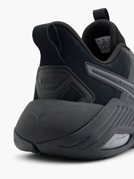 buty do biegania-слипоны puma x-cell nova fs z zamszu w kolorze czarnym rico
