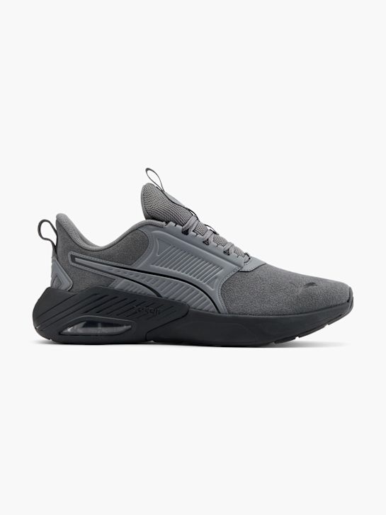 buty do biegania-слипоны z zamszu puma x-cell nova fs szary rico