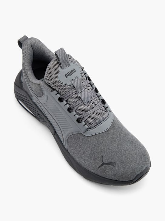 buty do biegania-слипоны z zamszu puma x-cell nova fs szary rico