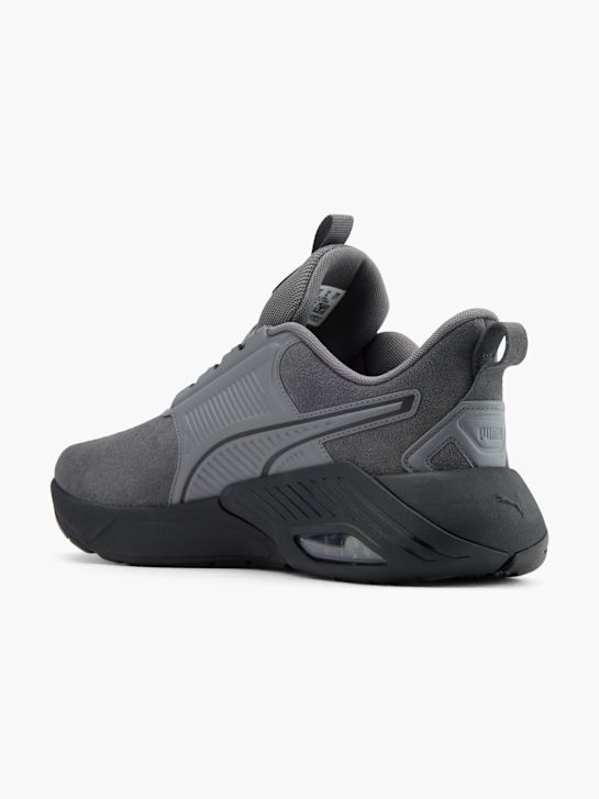 buty do biegania-слипоны z zamszu puma x-cell nova fs szary rico