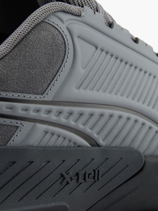 buty do biegania-слипоны z zamszu puma x-cell nova fs szary rico