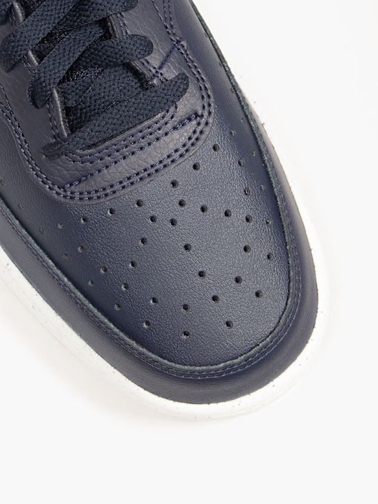 buty do biegania nike court vision low trainer ciemno-niebieskie rico