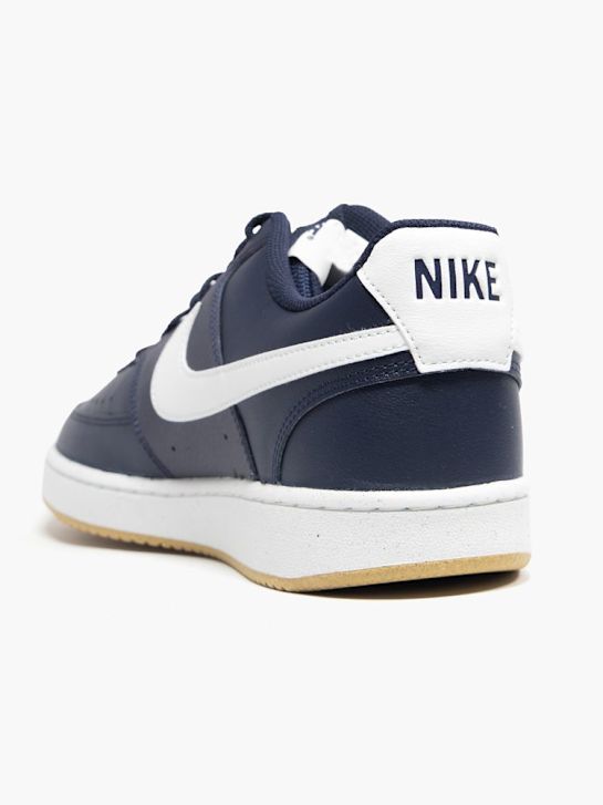 buty do biegania nike court vision low trainer ciemno-niebieskie rico