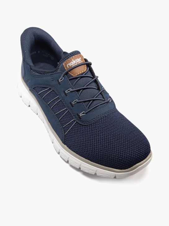 buty rieker slip-on trainer niebieski rico