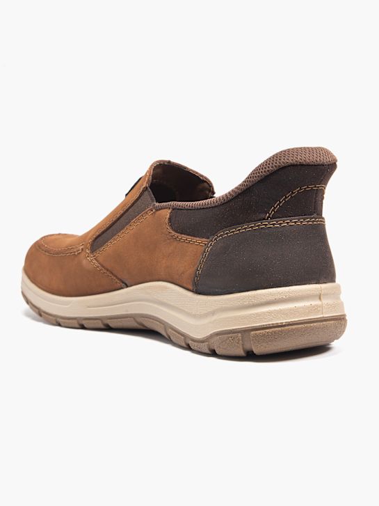 buty rieker slip-on trainer brązowe rico