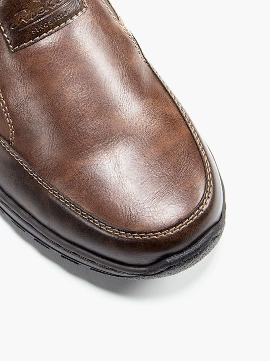 niskie buty rieker brązowy rico