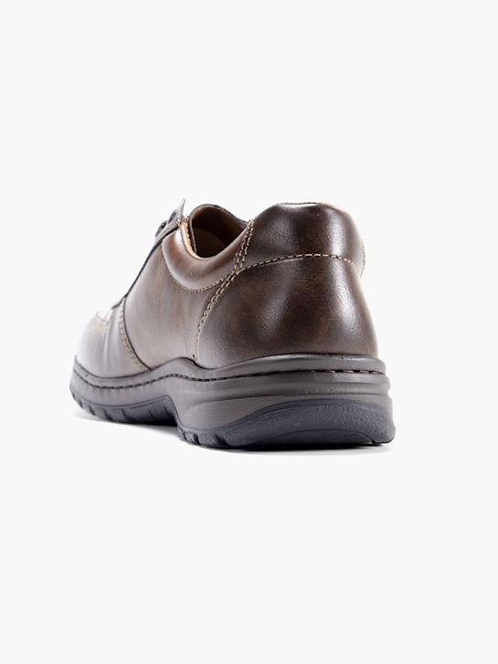 niskie buty rieker brązowy rico
