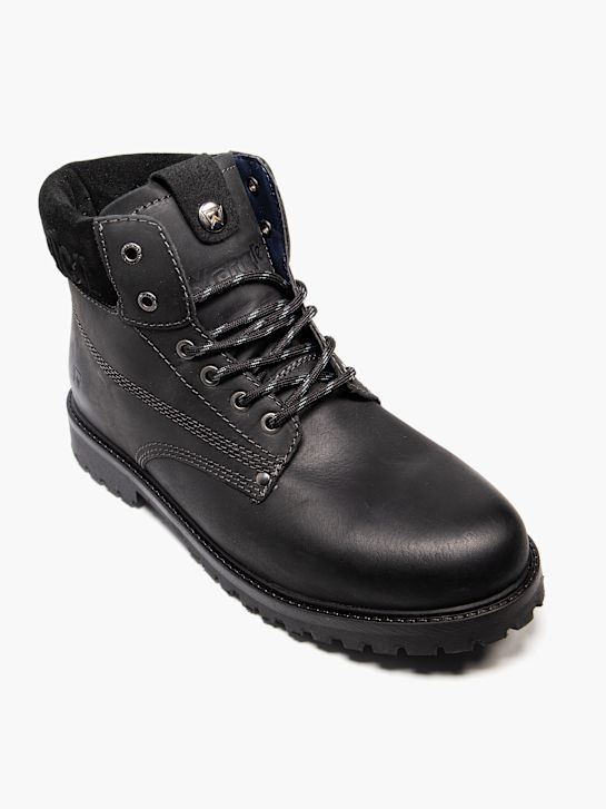 buty wrangler sznurowane czarny rico