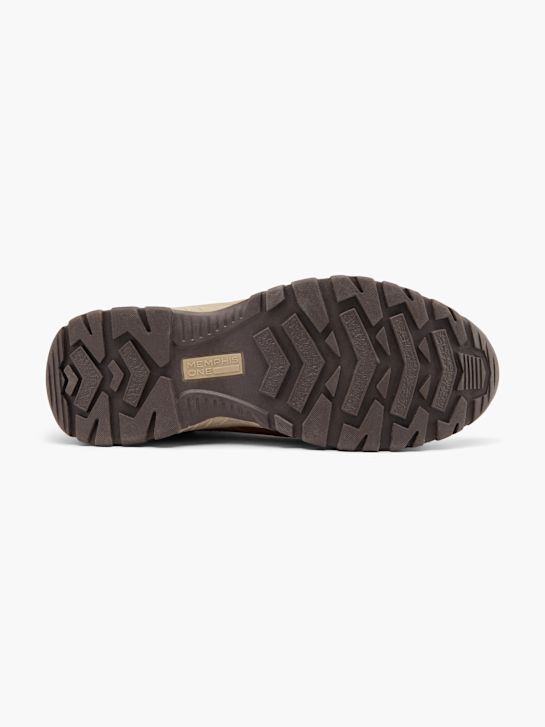 buty memphis one na niskim obcasie brązowy rico