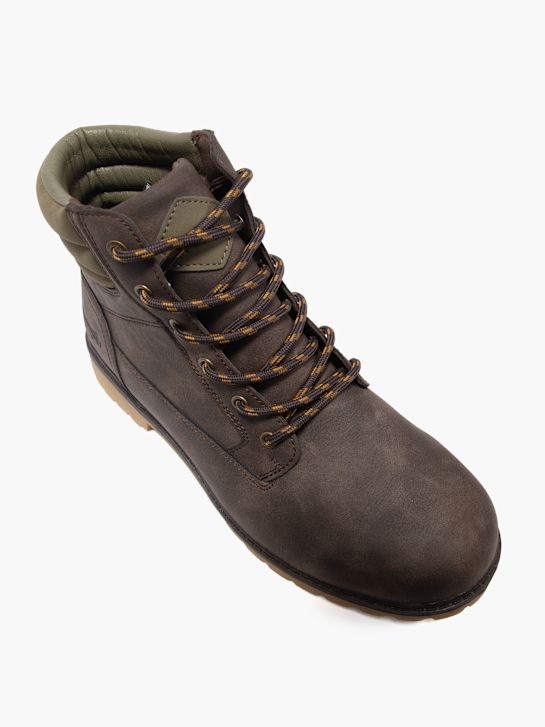 buty wrangler sznurowane brązowy rico