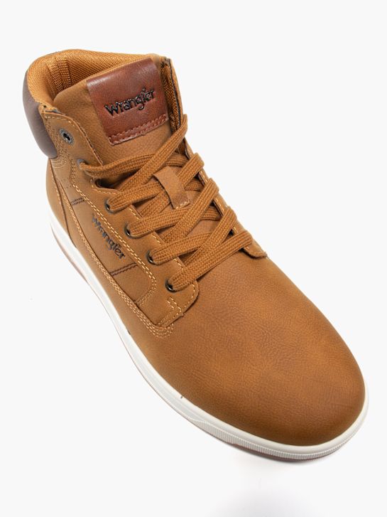 buty wrangler sznurowane brązowy rico