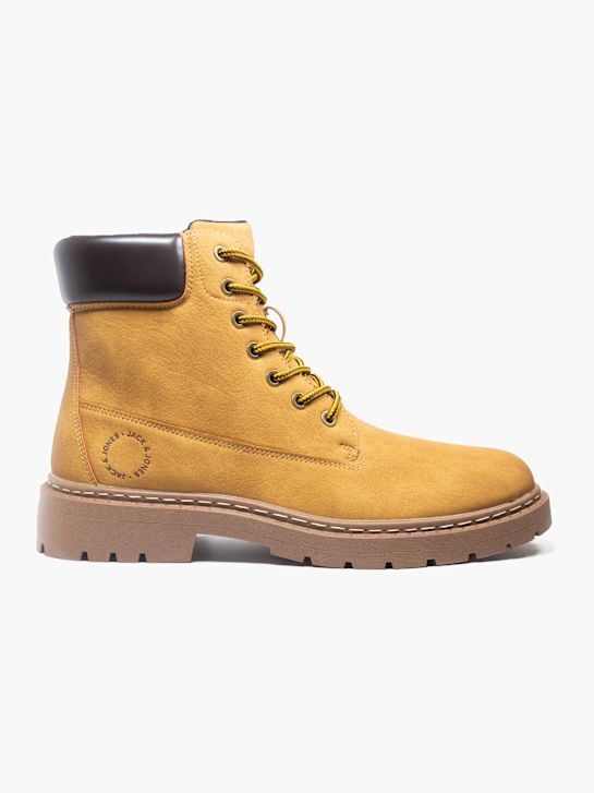 buty sznurowane jack amp jones kolor brązowy rico