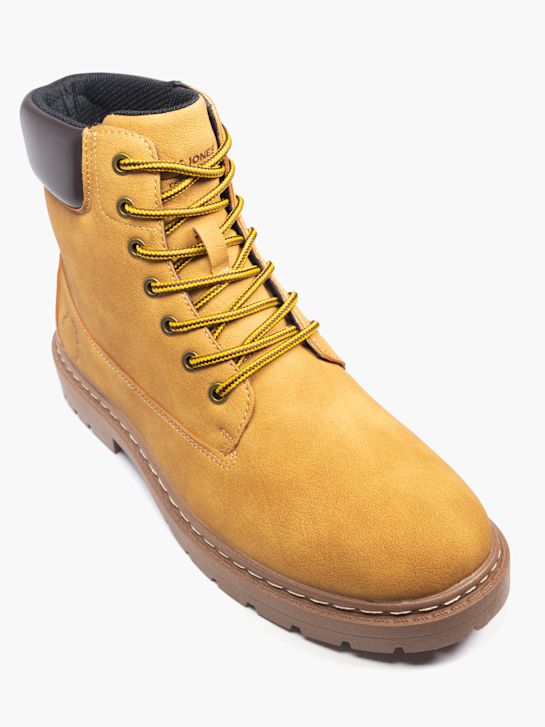 buty sznurowane jack amp jones kolor brązowy rico