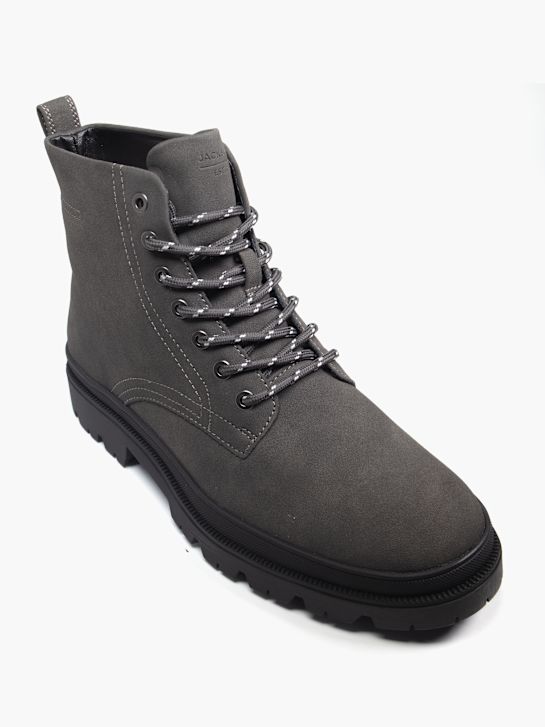 czarne buty sznurowane jack amp jones rico