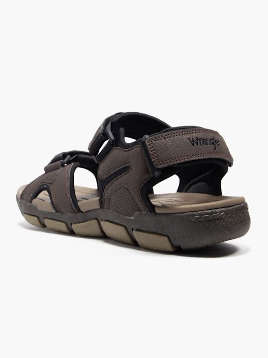 sandały wrangler brązowe rico