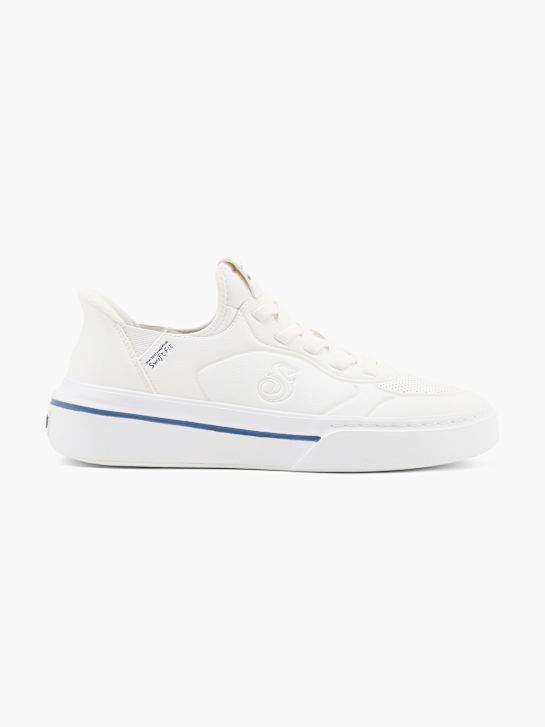 skechers snoop one swift fit trainer biały rico