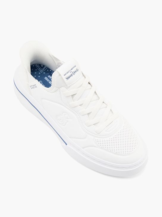 skechers snoop one swift fit trainer biały rico