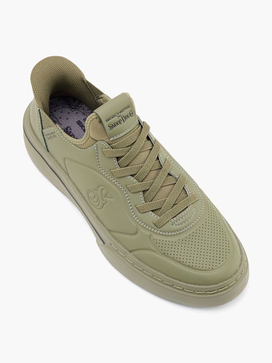 skechers snoop one swift fit trainer olive ДЕЙХМАНН