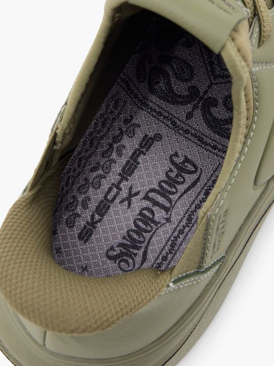 skechers snoop one swift fit trainer olive ДЕЙХМАНН