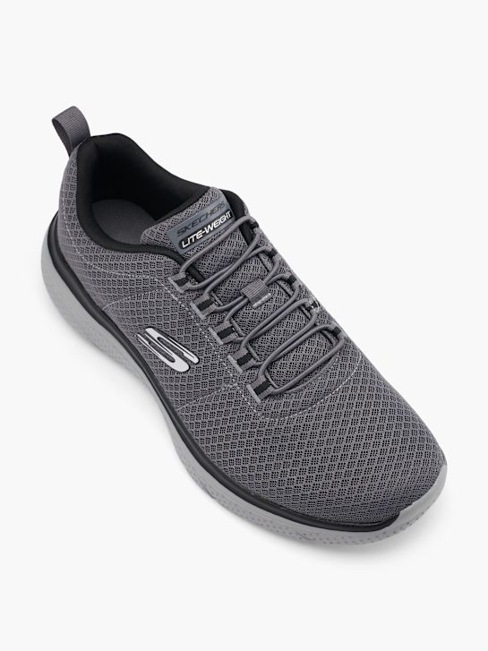 buty do biegania skechers geno - zarin slip-on trainer grey ДЕЙХМАНН