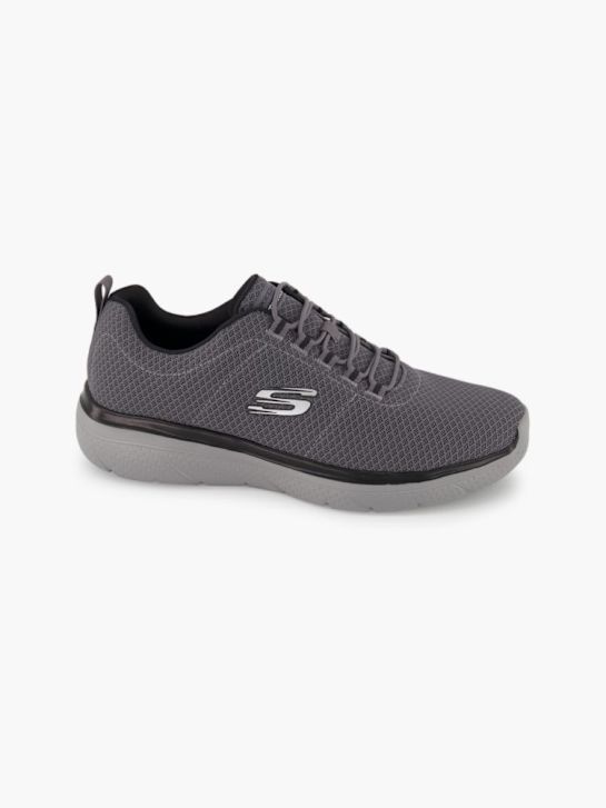 buty do biegania skechers geno - zarin slip-on trainer grey ДЕЙХМАНН
