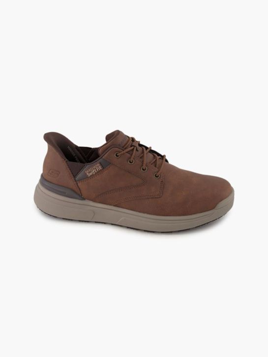 skechers swift fit trainer brązowy ДЕЙХМАНН