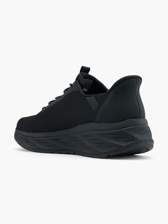 buty do biegania skechers venture ride swift fit slip-on trainer czarny rico