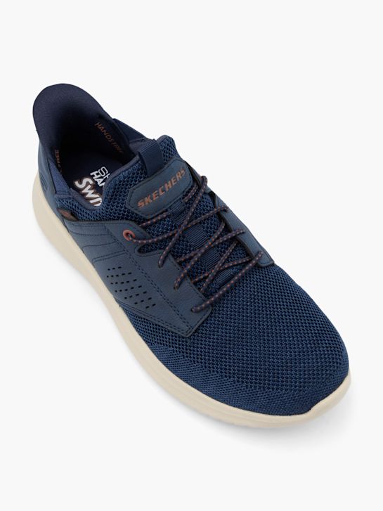 buty do biegania skechers dawson slip-on trainer niebieski rico
