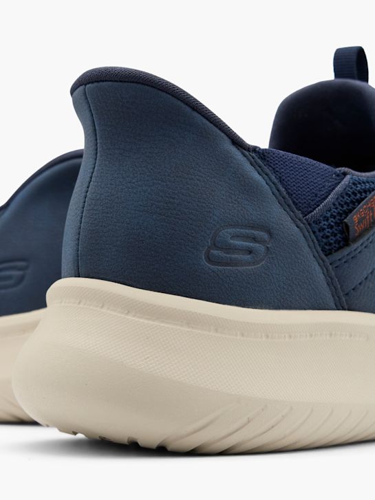 buty do biegania skechers dawson slip-on trainer niebieski rico