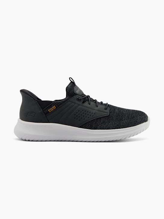 buty do biegania skechers dawson slip-on trainer czarny rico